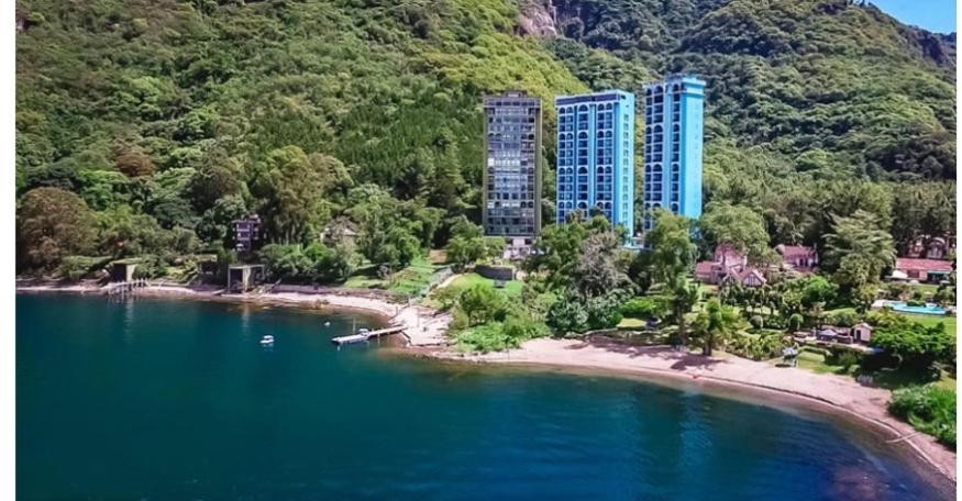 Sky view Atitlán lake suites ,una inmejorable vista apto privado dentro del lujoso hotel Panajachel Exterior foto