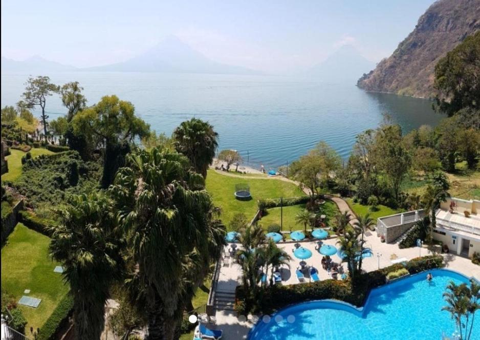 Sky view Atitlán lake suites ,una inmejorable vista apto privado dentro del lujoso hotel Panajachel Exterior foto